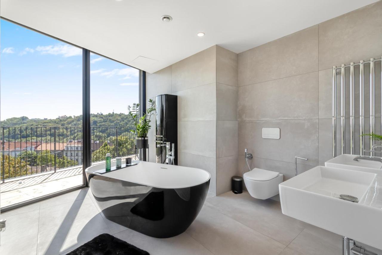 Luxury Penthouse Prague Lejlighed Eksteriør billede